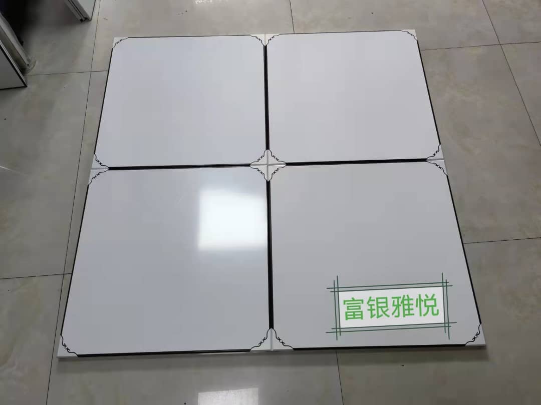 Plancher Technique Surélevé Antistatique – Dalles en Acier et Céramique (600x600 mm)